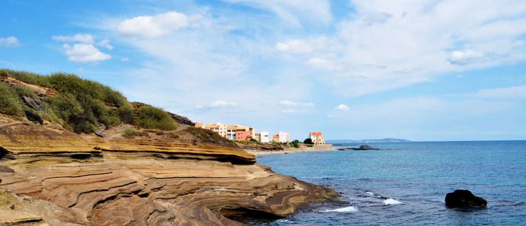 Paysage du Cap d agde près du camping Le rochelongue