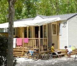 Le Rochelongue Campsite: Family Mobile Home Comfort+ 6people